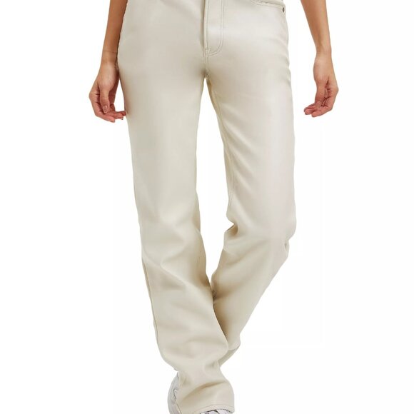 GOOD AMERICAN GOOD ICON BETTER THAN LEATHER PANTS/JEANS 14 NWT - Picture 4 of 7